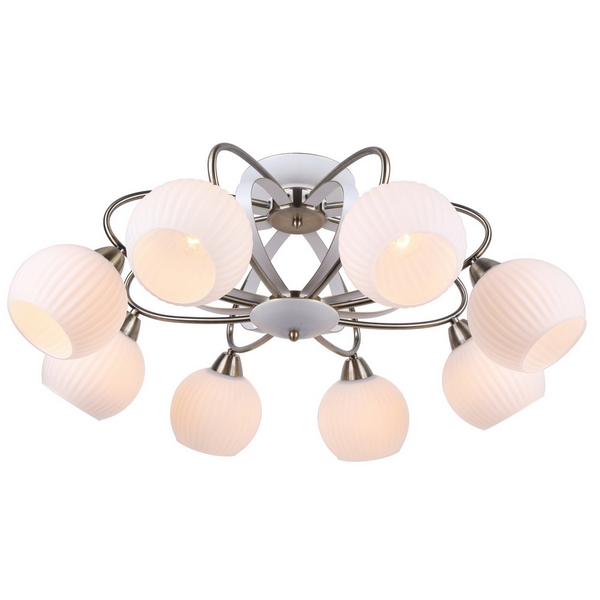 Люстра потолочная Artelamp Ellisse A6342PL-8WG