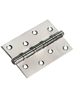 Петля универсальная Morelli MSN 100X70X2.5-4BB SN с подшипником стальная, врезная, цвет белый никель, сталь