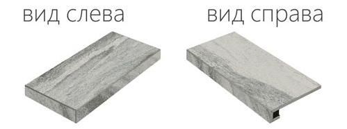 Ступень угловая левая Italon Climb Iron Scalino Angolare Sinistro 620070000745 60х33