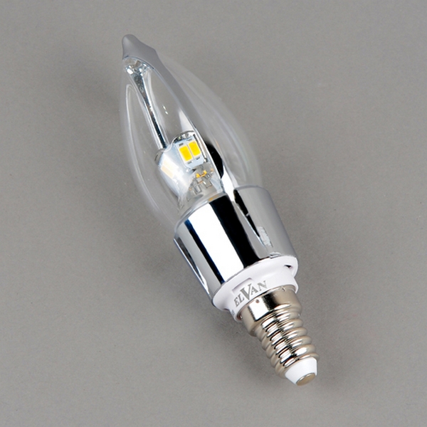 Лампочка светодиодная Elvan E14-5W-6000K-Q100B-SL