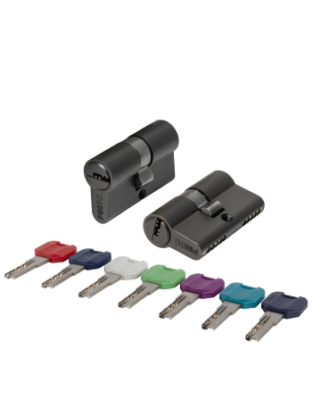 Цилиндровый Punto (Пунто) механизм MaxPro7000Key 52mm (21+10+21) BL черный 7key