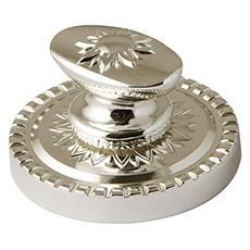 Завертка дверная сантехническая Armadillo WC-BOLT BK6/CL-Silver-925 серебро 925
