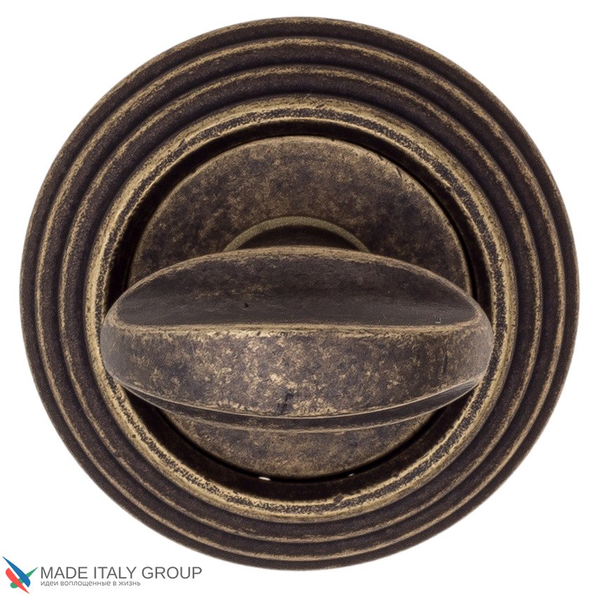 Фиксатор поворотный Venezia WC-2 D8 античная бронза