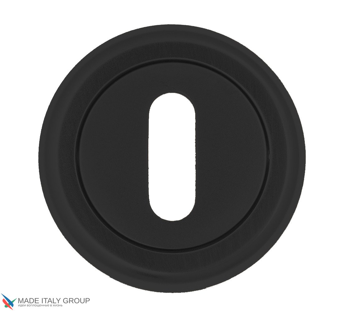 Накладка дверная под ключ буратино Venezia KEY-1 D1 черный (2шт.)