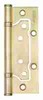 Комплект 4 шт. - Петля универсальная без врезки Punto 200-2B 125x2,5 SB мат. золото