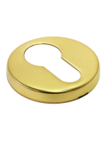 Накладка на замок Morelli Luxury LUX-KH-R3-E OTL круглая под евроцилиндр, цвет золото