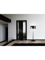 Система для рото-двери Morelli SWING, высота 2100мм, ширина 565-915мм, цвет черный