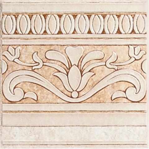 Плитка керамическая Del Conca Calliope F Zocalo Giallo Chiaro бордюр 20х20