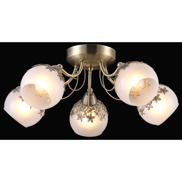Люстра потолочная Natali Kovaltseva 75043-5C ANTIQUE