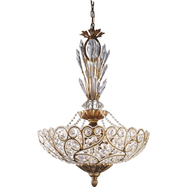 Подвесная люстра N-Light 240 2403/6 spanish bronze