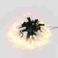 Светодиодная гирлянда Uniel Свечки 220V теплый белый ULD-S0600-030/SGA Warm White IP20 Candles UL-00005469