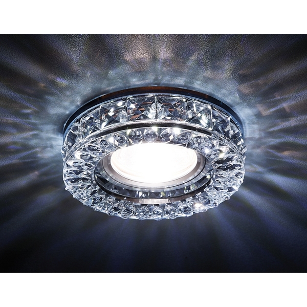Светильник точечный Ambrella Декоративные Кристалл Led+mr16 S241 BK