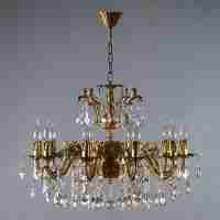 Подвесная люстра Ambiente Granada 2118/10 AB Tear drop
