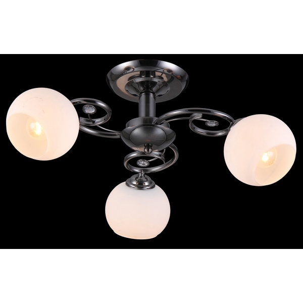 Потолочная люстра Natali Kovaltseva 11466 11466/3C DARK CHROME