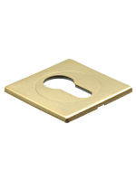 Накладка на замок Morelli Luxury LUX-KH-S OSA под евроцилиндр, цвет матовое золото