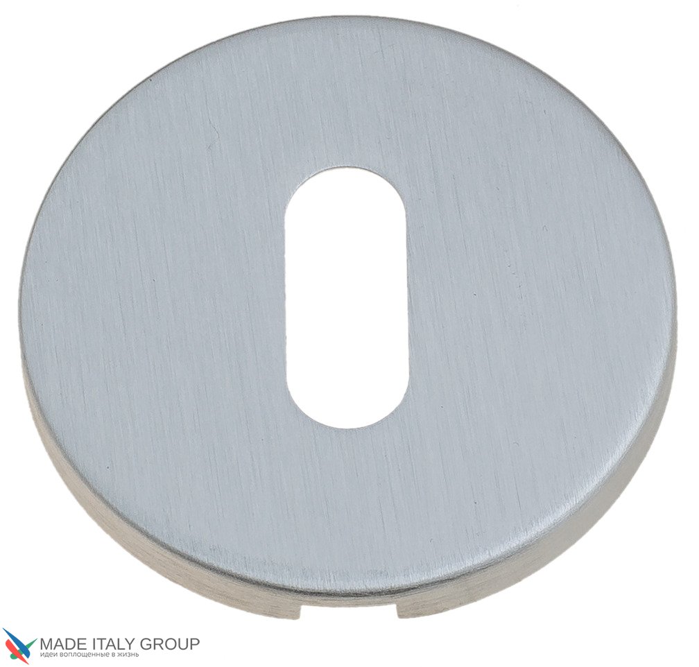 Накладка дверная под ключ буратино Venezia KEY-1 FSR матовый хром (2шт.)