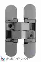 Kubica K1060 DXSX, KOMBI HYBRID CS петля скрытая универсальная МАТОВЫЙ ХРОМ (60 kg)