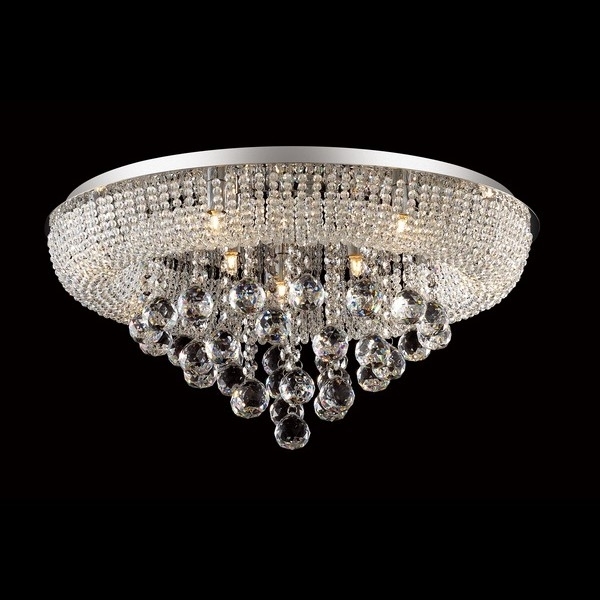 Светильник потолочный круглый Crystal Lamp C8146-10L