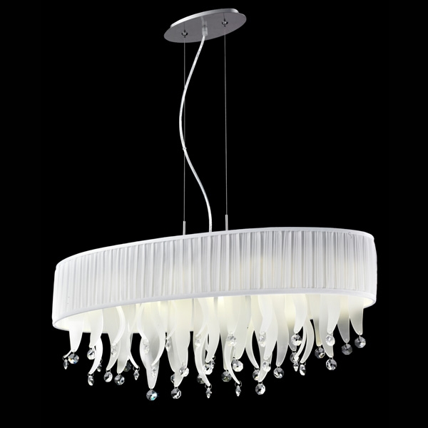 Светильник подвесной Crystal Lamp D1681-8WH