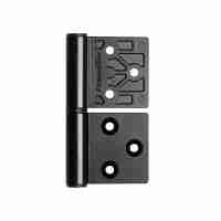 Комплект 8 шт. - Петля Armadillo (Армадилло) универсальная флажковая FL.IN3800.UR BL черный