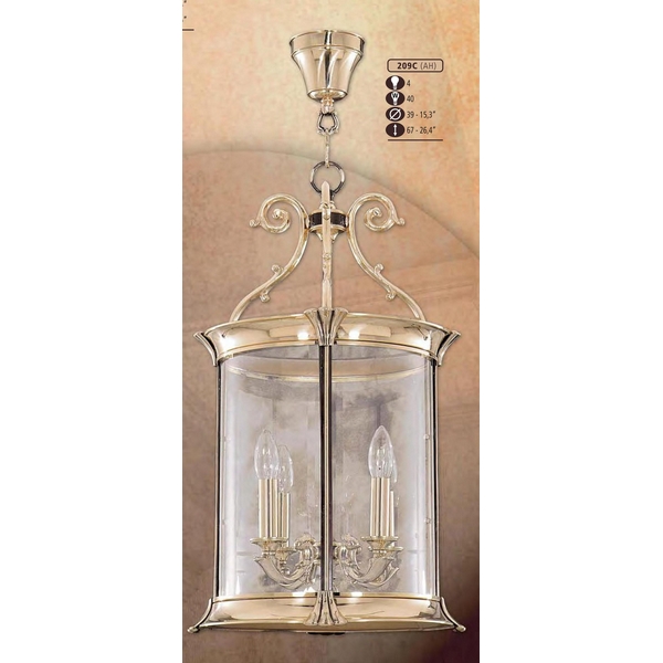 Люстра подвесная Riperlamp 209C/4 AH