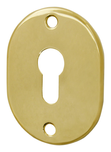 Декоративная накладка под цилиндр Fuaro ESC 416 GP латунь