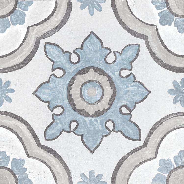 Керамогранит Cifre Adobe Basma Decor White Mate напольная 20х20