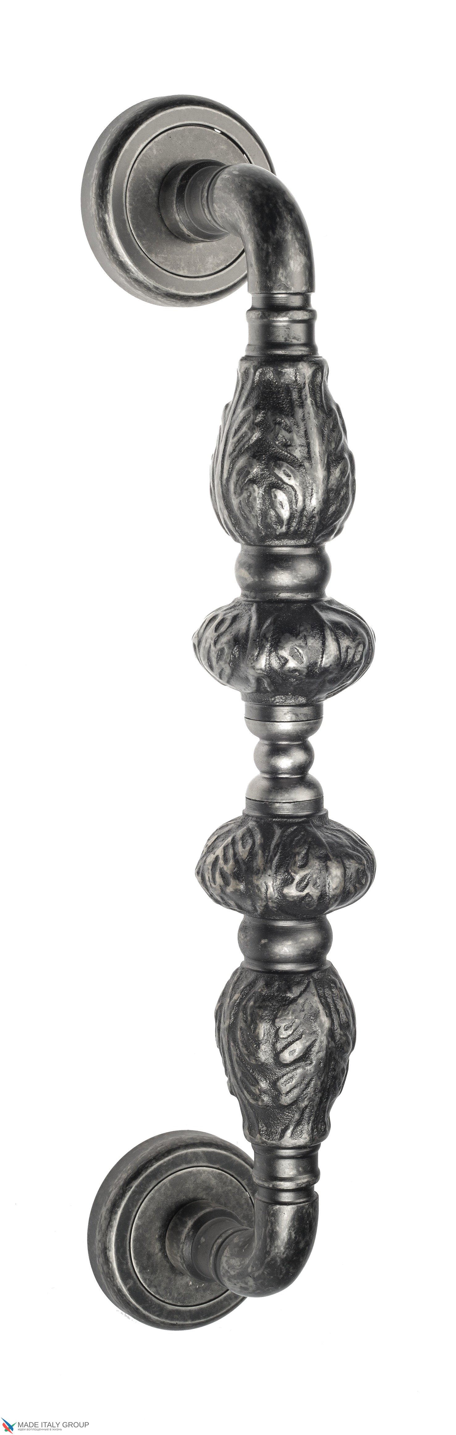 Ручка скоба Venezia "LUCRECIA" 300мм (250мм) D1 античное серебро