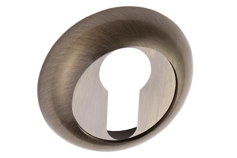 Накладка на цилиндр RENZ INET (N) 08 MAB бронза ант.матовая