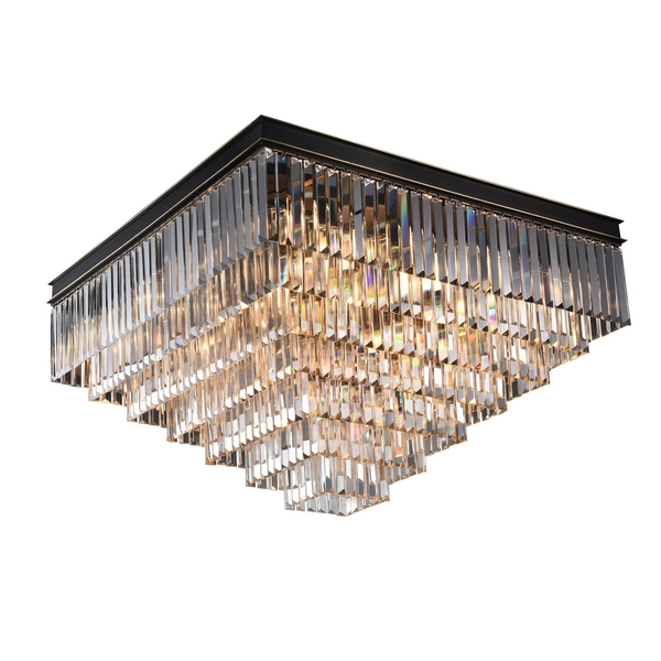 Люстра потолочная Newport 31100 31117/PL black+gold