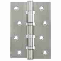 Комплект 2 шт. - Петля дверная стальная универсальная AJAX 4B/P 100x70x2 SN (мат. никель) пакет