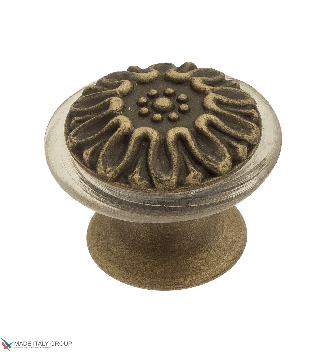 Упор дверной напольный Venezia ST6 матовая бронза