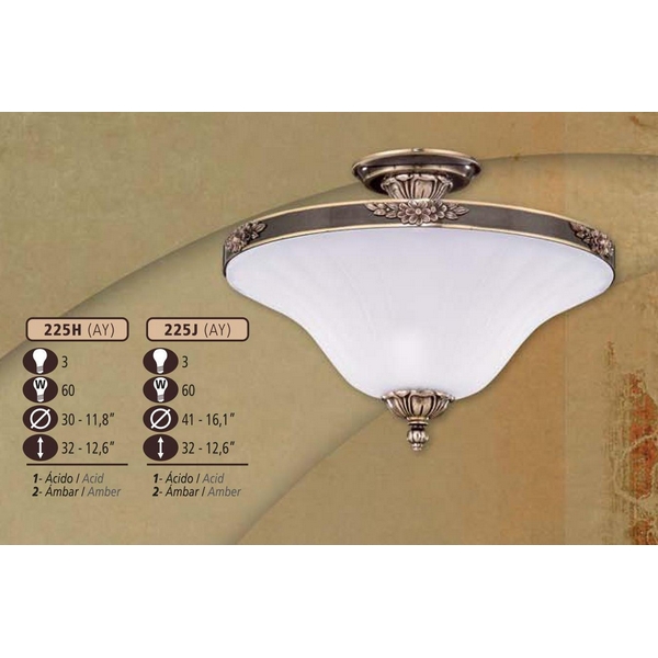 Люстра потолочная Riperlamp 225J/3 AY ACID