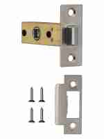 Защелка дверная межкомнатная Fuaro F12-45-25 SN матовый никель