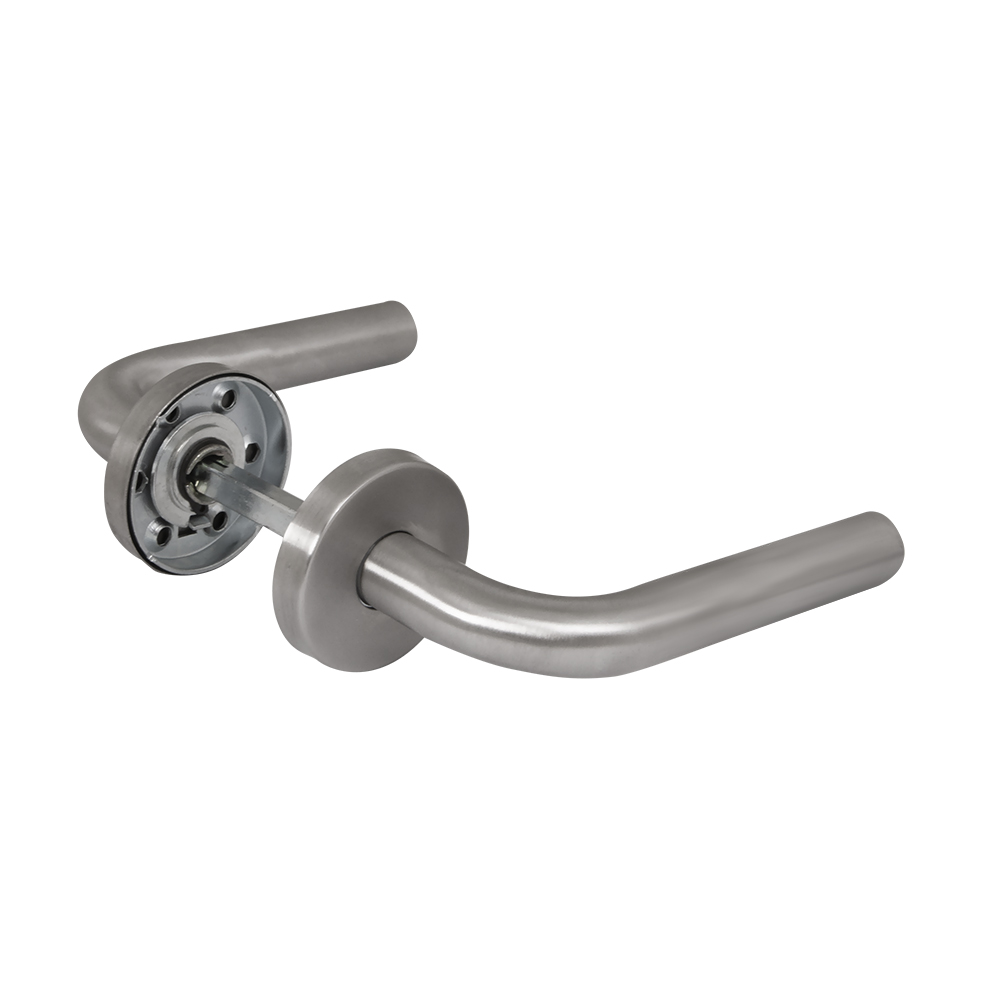 Ручка дверная межкомнатная Fuaro DSS-0201/19 (нержавейка 201), квадрат 8x110 мм