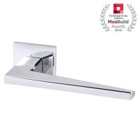 Комплект на 4 двери - Ручка дверная межкомнатная Armadillo MORI USS CP-8 хром