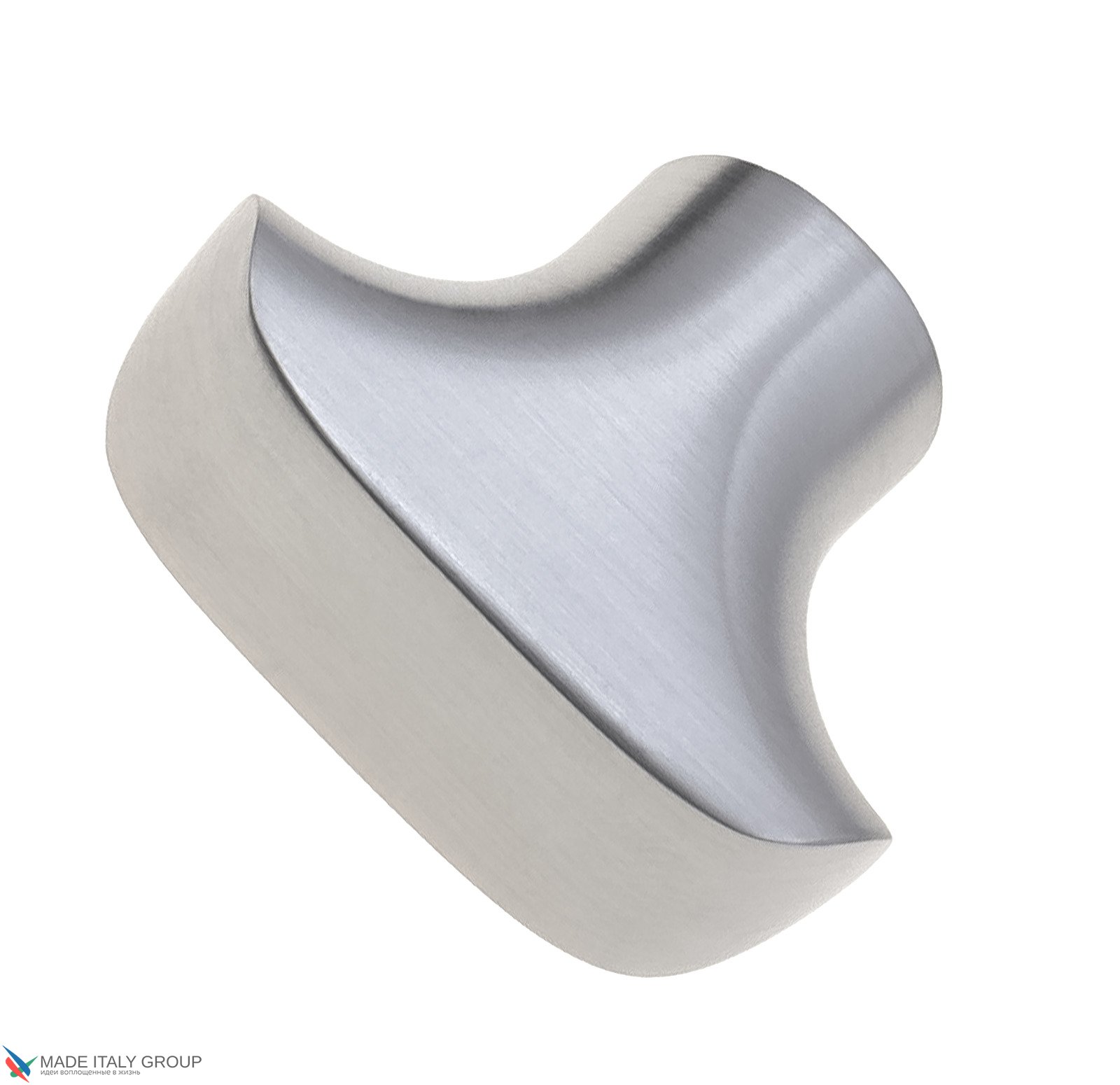 Ручка кнопка модерн COLOMBO DESIGN F532-CM матовый хром