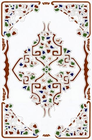 Плитка керамическая Ribesalbes Toledo Marron настенная 20х30