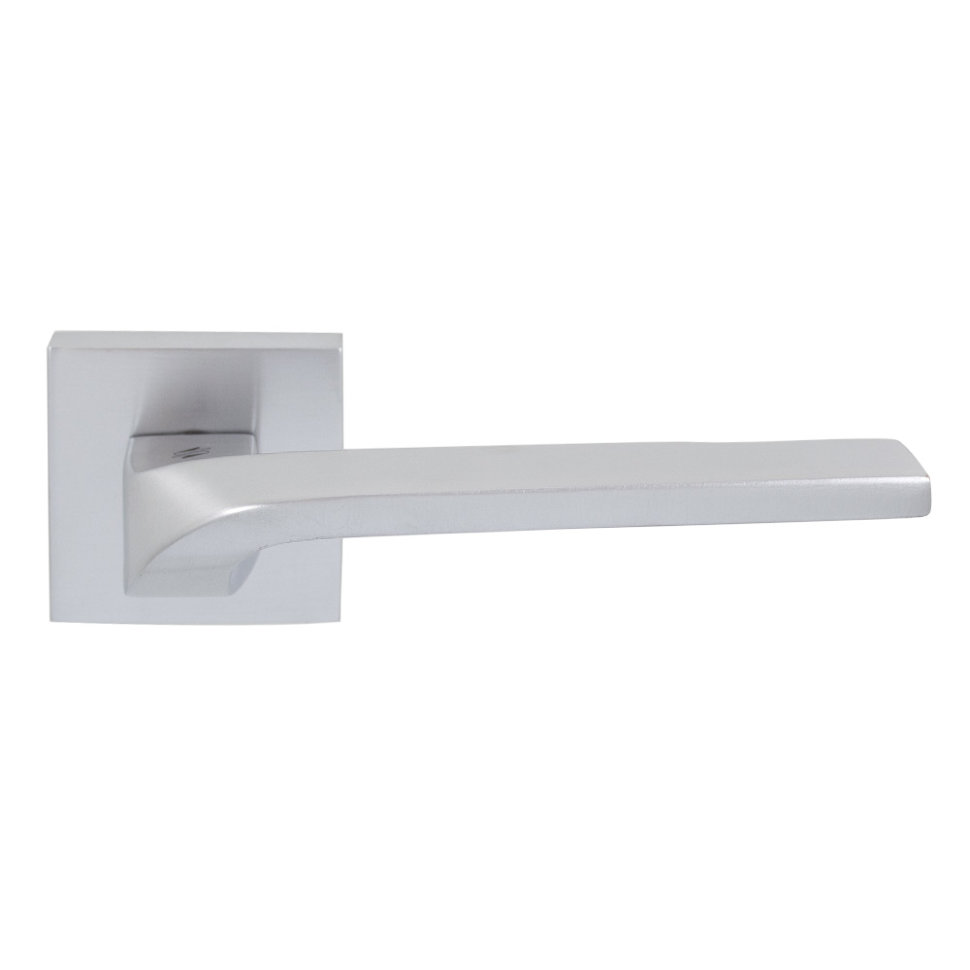 Ручка дверная на квадр. основании Colombo Isy Up BL11 RSB CM матовый хром R ф/з