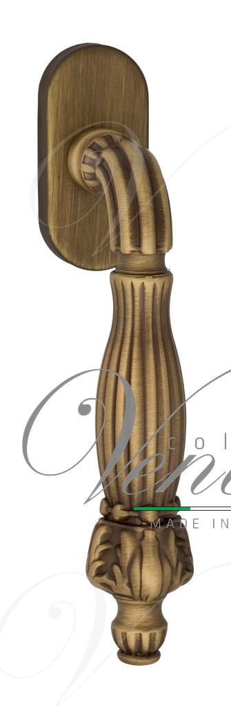 Ручка оконная Venezia Olimpo FW матовая бронза