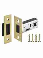 Защелка дверная межкомнатная Fuaro Magnet M12-50-25 SG матовое золото магнитная