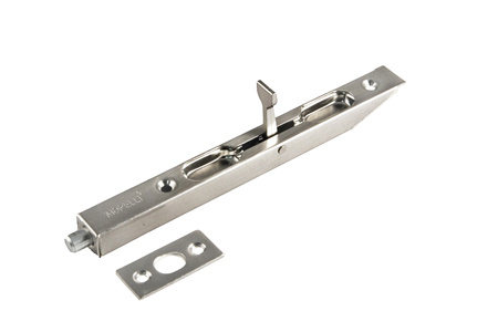 Шпингалет (Ригель) дверной Morelli L160 SN никель