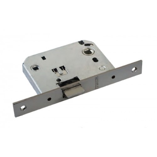 Замок дверной межкомнатный сантехнический Morelli 2070 BN черный никель с металлическим язычком