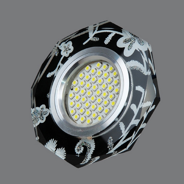 Светильник точечный Elvan 8220-MR16-BK-SV-Led
