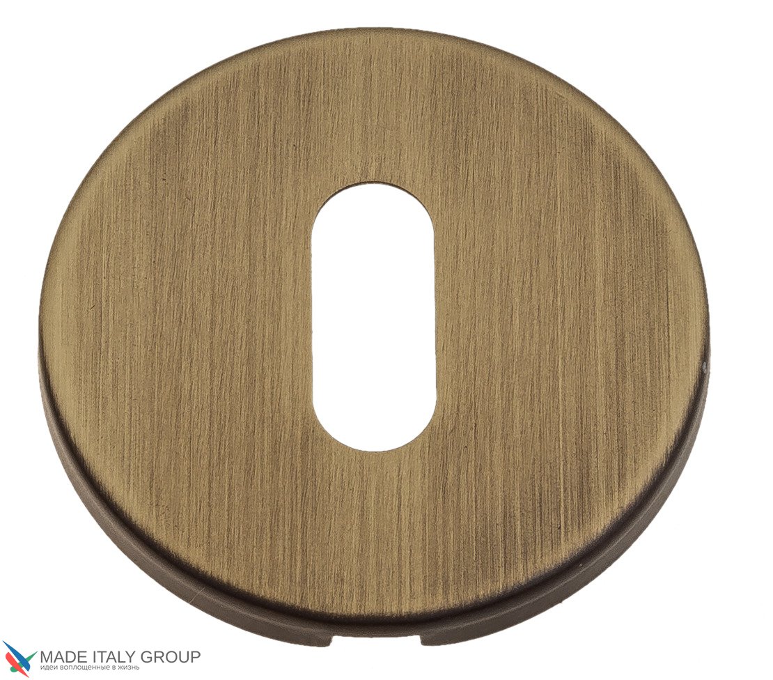 Накладка дверная под ключ буратино Venezia KEY-1 FSR матовая бронза (2шт.)