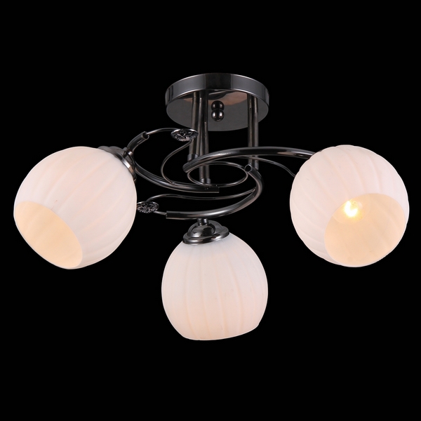 Потолочная люстра Natali Kovaltseva 11463 11463/3C DARK CHROME