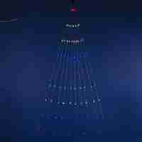 Уличная светодиодная гирлянда Uniel Лучи росы 220V разноцветный ULD-E0120-120/STA Multi IP44 UL-00007283