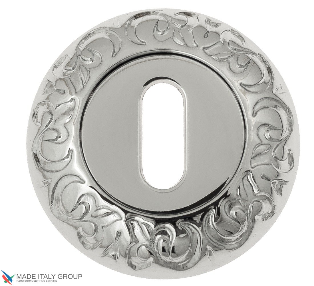 Накладка дверная под ключ буратино Venezia KEY-1 D4 полированный хром (2шт.)