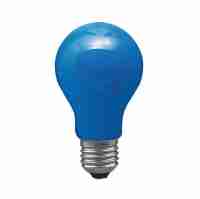 Лампа накаливания Paulmann Е27 25W синяя 40024