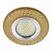 Встраиваемый светильник Fametto Luciole DLS-L144 Gu5.3 Glassy/Gold